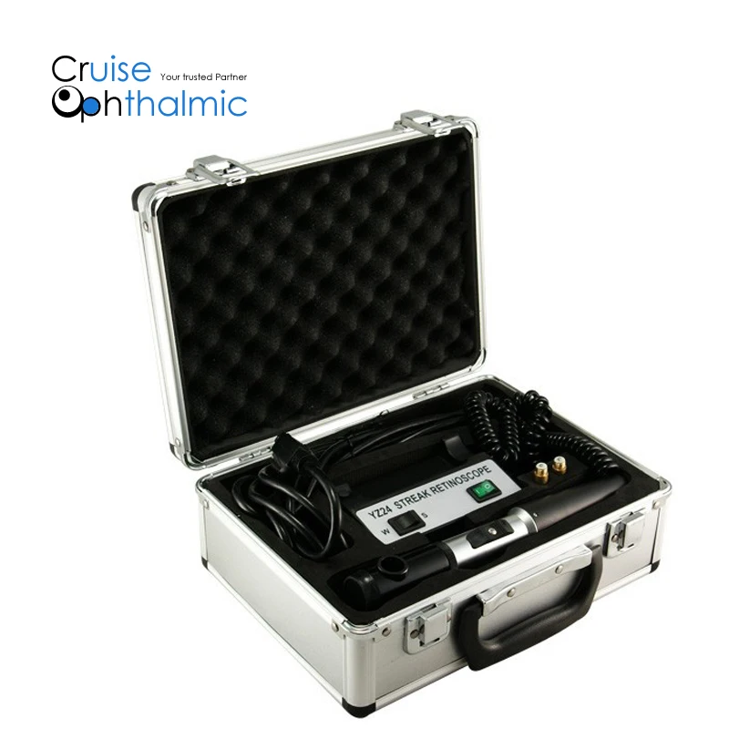 Настольная перезаряжаемая полоса Ретиноскоп YZ24 галогенная лампа | FDA