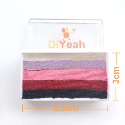 regular color 30g Pro Радуга средства ухода за кожей лица Краски макияж Краски ing пигмент 30 г/компл. многоцветный серии для боди-арта для Хэллоуина Неон УФ металлическое лицо Краски - Цвет: regular color 30g