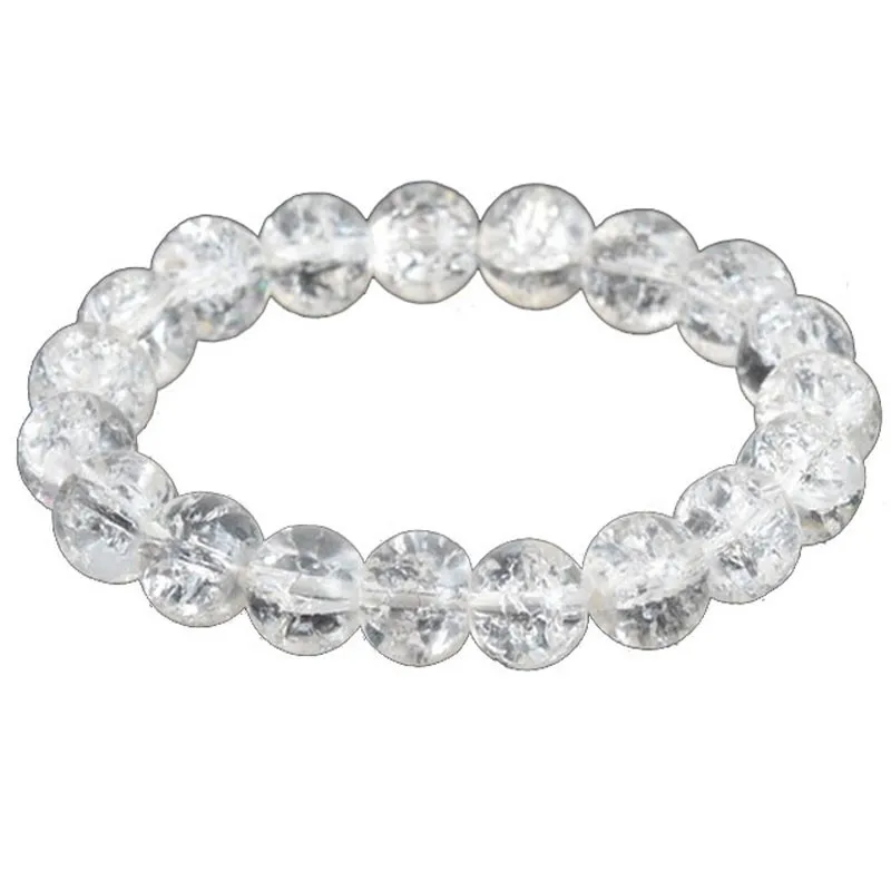 Взрывные хрустальные браслеты из кварца бисера эластичная веревка цепочка