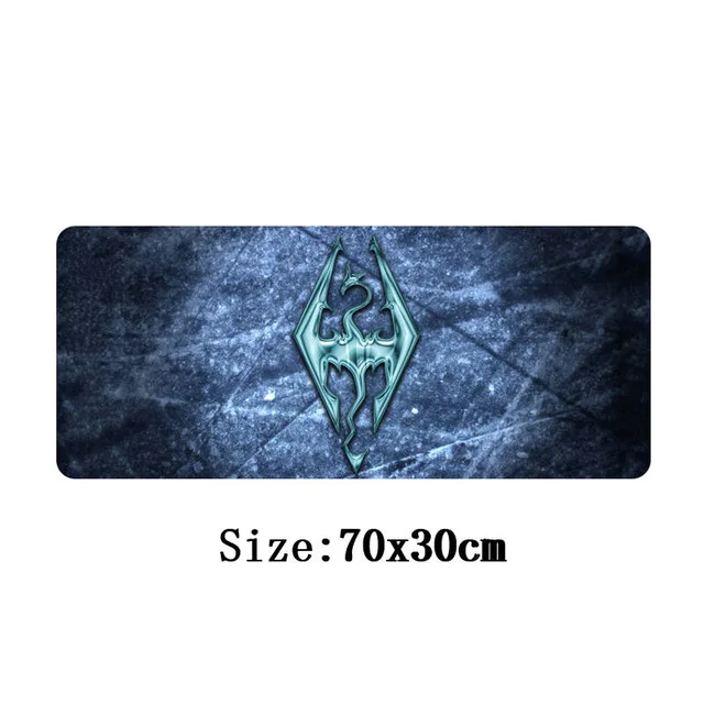 4 Большой игровой коврик для мыши the elder scrolls v skyrim, 70x30 см, фиксирующий край, лучший подарок для друга, коврик для ноутбука - Цвет: 4