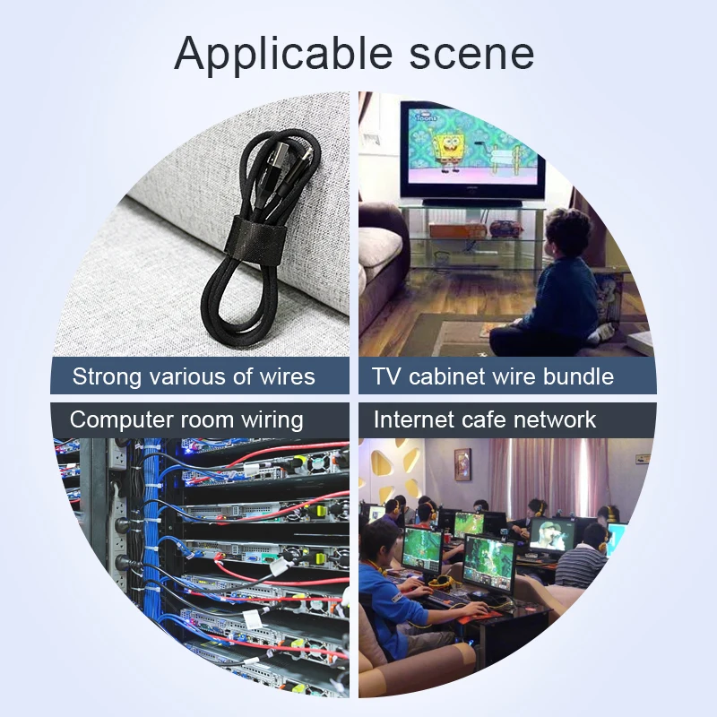 ! Гибкий Органайзер кабеля ACCEZZ устройство для намотки проводов настольное