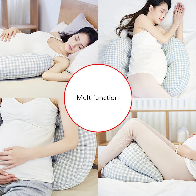 38*76*10cm U-shape Protect Waist Maternity Pillow For Side Sleepers Pregnant Women Breastfeeding Nursing Pregnancy | Мать и ребенок