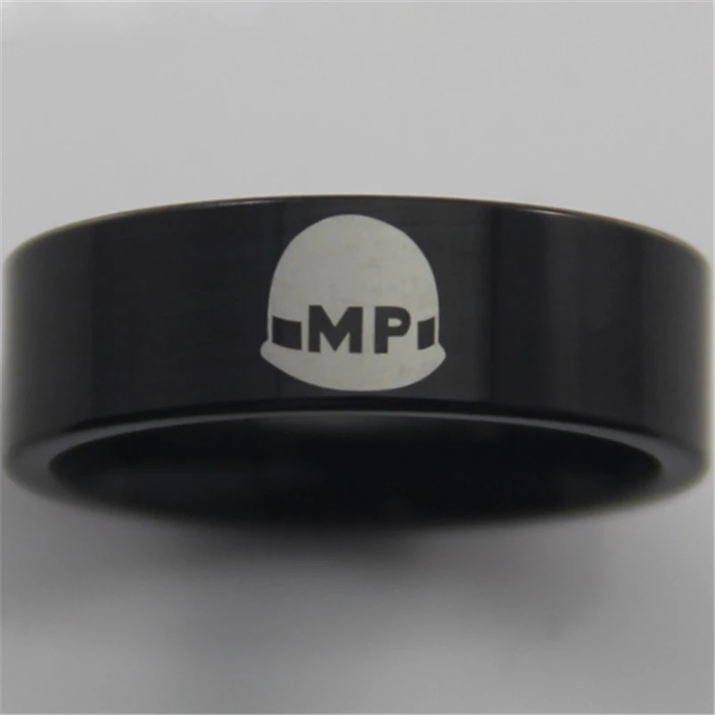 Бесплатная доставка черное кольцо из вольфрама для мужчин 8 мм|pipe roller|pipe hydraulicring
