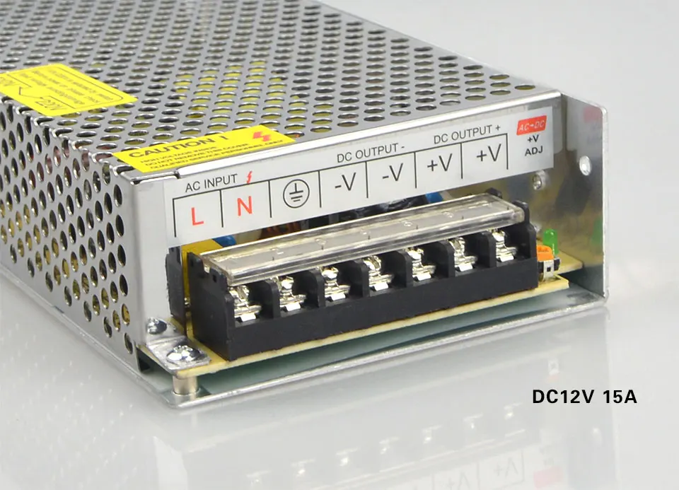 SUCAM 110V 220V to DC 12V 15A светодиодный переключатель драйвера CCTV камера DVR система блок питания адаптер освещения трансформатор для светодиодной ленты