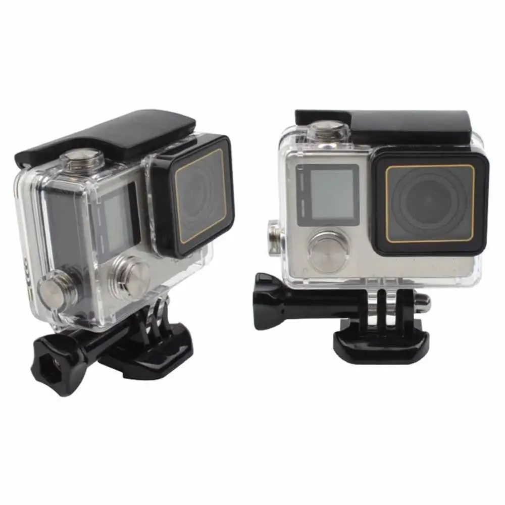 Аксессуары для Gopro водонепроницаемые чехлы Hero 3 +/4 подводный дайвинг защитный