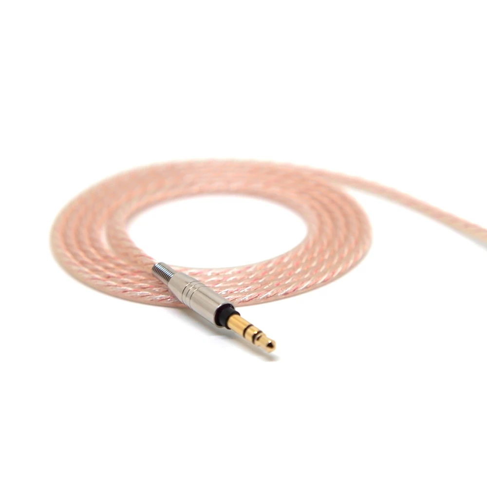 Newst гарнитура Сменный кабель для Sennheiser HD598 HD558 HD518 HD 598 наушники 3 5 мм до 2 стерео Бас