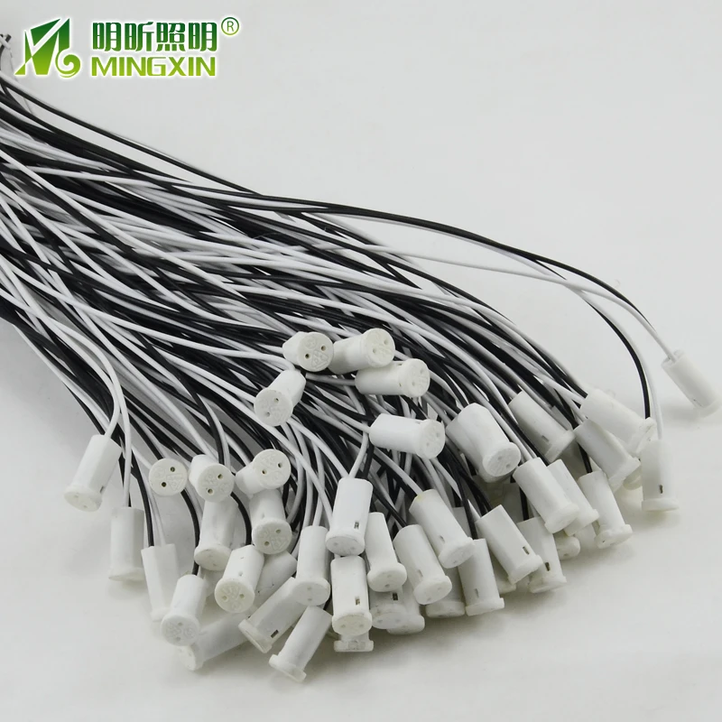 20 шт. / много из светодиодов лампа держатель G4 светодиодные гнездо база керамика