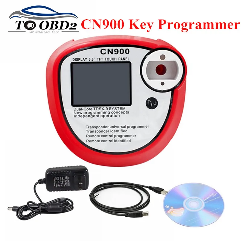 Новое поступление CN900 автоматический ключ программист V2.02.3.38 OEM cn900 obd2 автоматический диагностический инструмент поддерживает чипы копирования транспондер индентифицированный