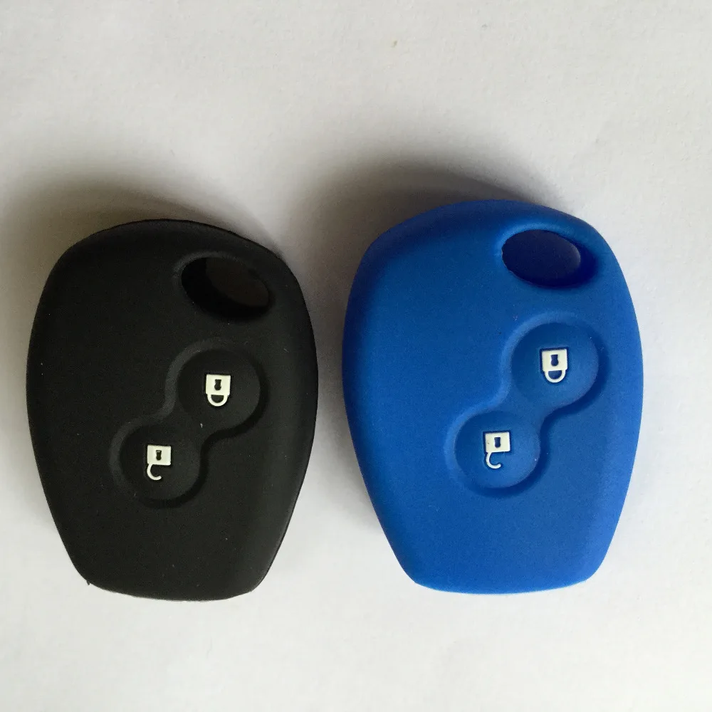 Силиконовые ключи Дистанционного Управление FOB чехол для Renault CLIO модус KANGOO TWINGO 2