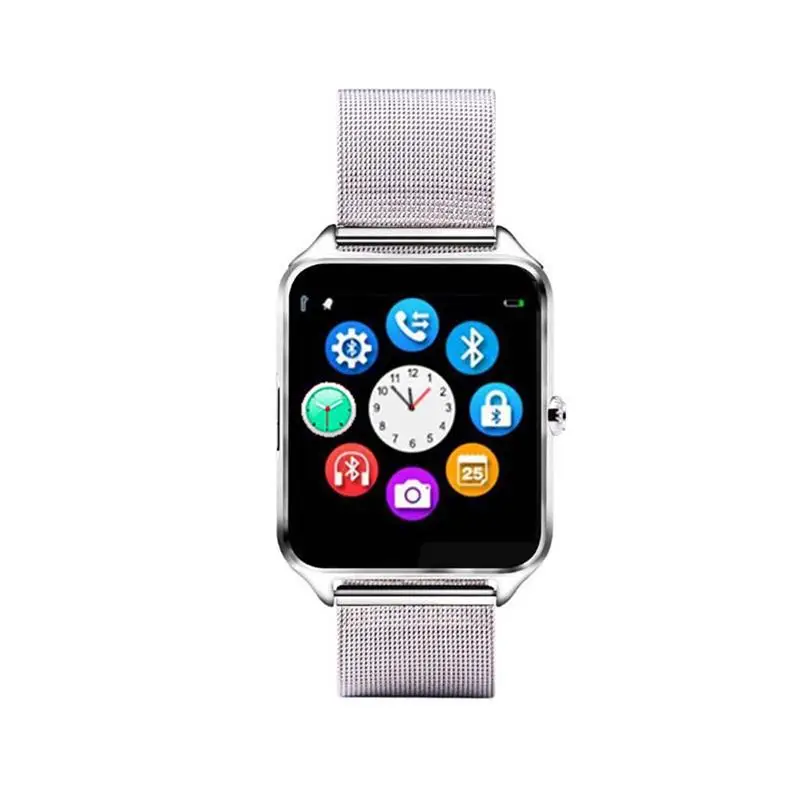 Популярный фитнес-браслет Bluetooth Смарт-часы телефон Z60 для IOS Android | Наручные часы