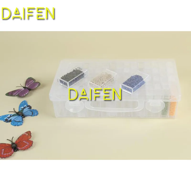 Алмазная вышивка Daifen инструмент для алмазной живописи! 64 Решетки прозрачный