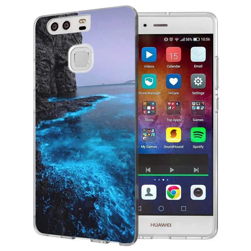 Для Huawei P9lite/P8 Lite 2016 2017 Y5 II 2 Y5ii/Y6 Compact/Honor 5A LYO-L21 Мягкий ТПУ силиконовый прозрачный