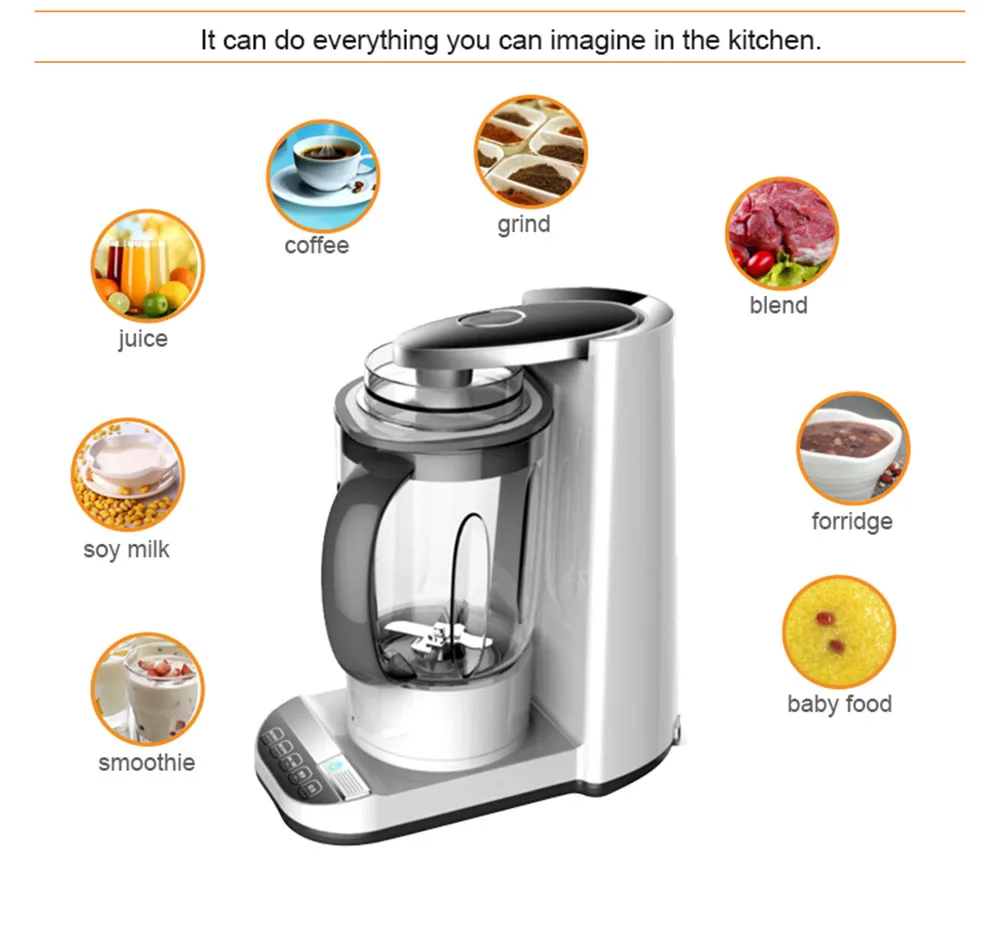 Fresh Fruit Juice Maker Vaccum Blender Juicer Machine | Бытовая техника