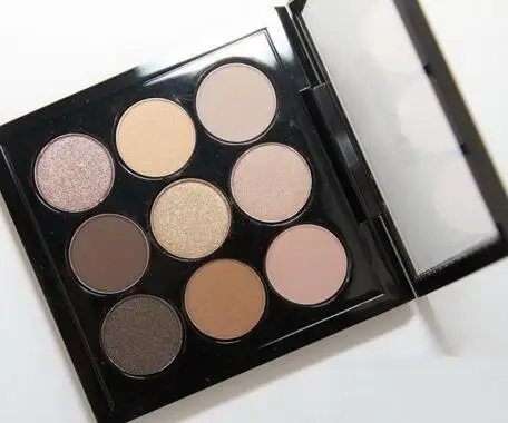 Макияж Палитры 9 Цвета тени для век Pro Цвет x9 Компактные Тени