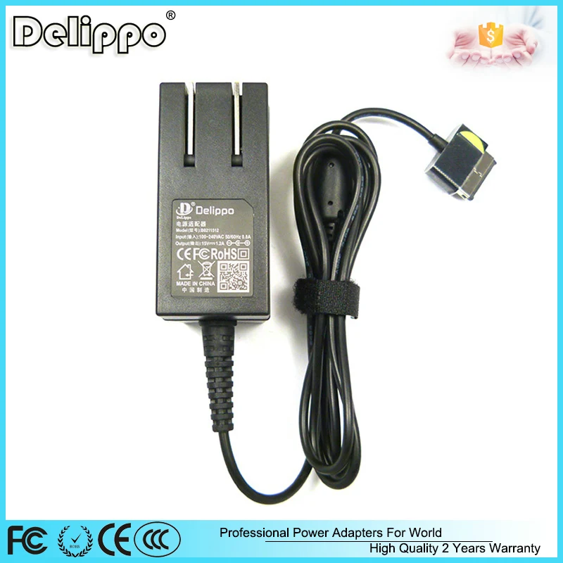 Delippo США Plug 15v 1.2a Планшеты адаптер питания для Asus EeePad TF101 TF201 TF300T TF700 H102 SL101 pc