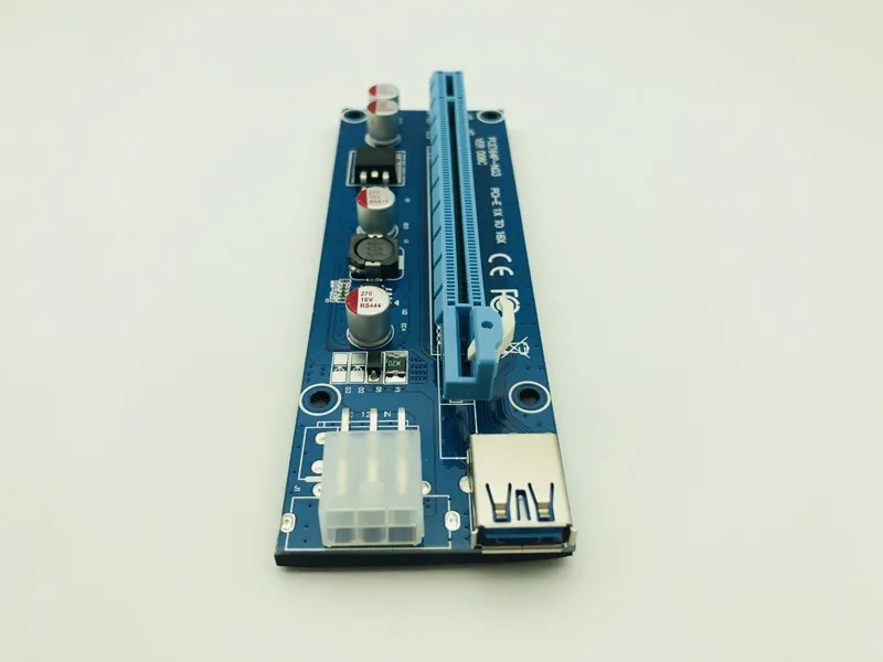 Переходник USB 3 0 PCI-E Riser Express 1X 4x 8x 16x для BTC 6 шт. | Компьютеры и офис
