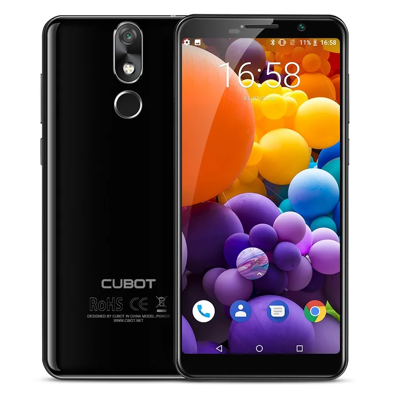 Cubot Power смартфон с 5 99 дюймовым дисплеем восьмиядерным процессором Helio P23 ОЗУ 6 ГБ
