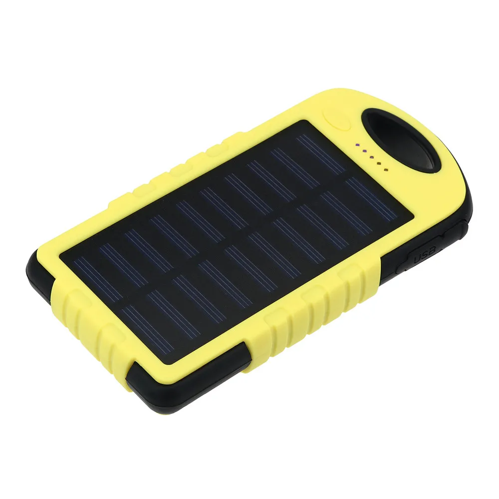 8000 мАч power Bank портативное водостойкое солнечное зарядное устройство Dual USB внешний