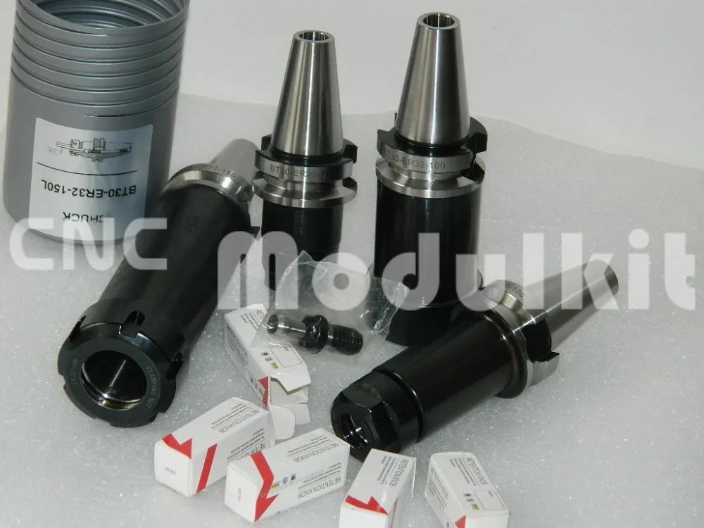 CNC MODULKIT прецизионный держатель инструмента 6 шт. ISO30 ER32 100L набор Чак нарезающий