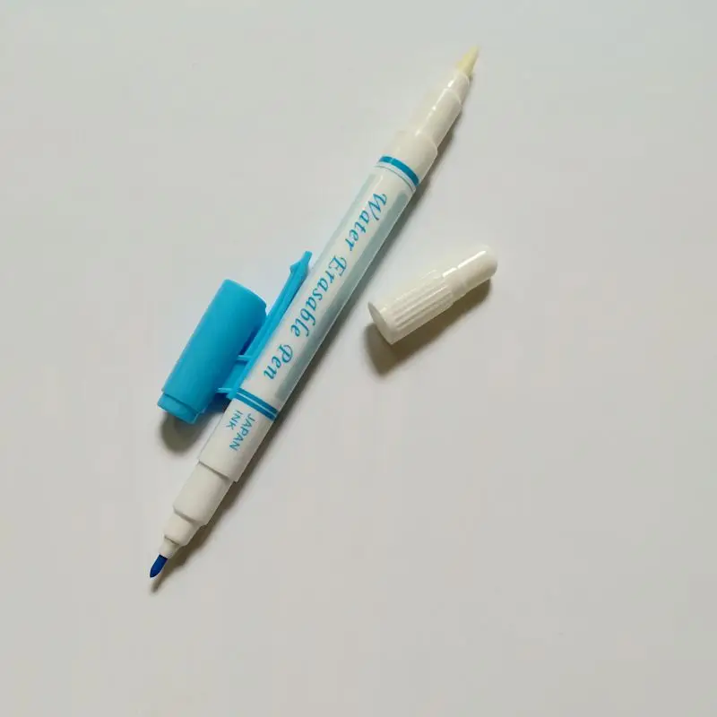 JHG 2 Side Cross Stitch Water Erasable Pens Grommet Ink Patchwork Fabric Marker Paint Marking DIY Needlework Sewing Tools | Канцтовары