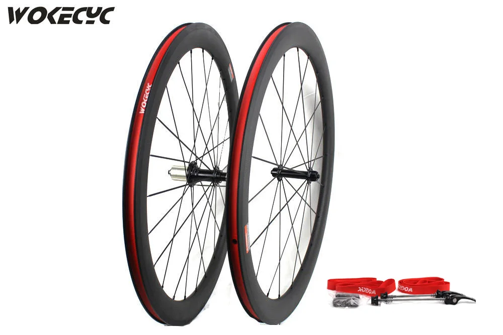 УГЛЕРОДНЫЙ дорожный велосипед китайские колеса 50 мм 700C клинчерная углеродная