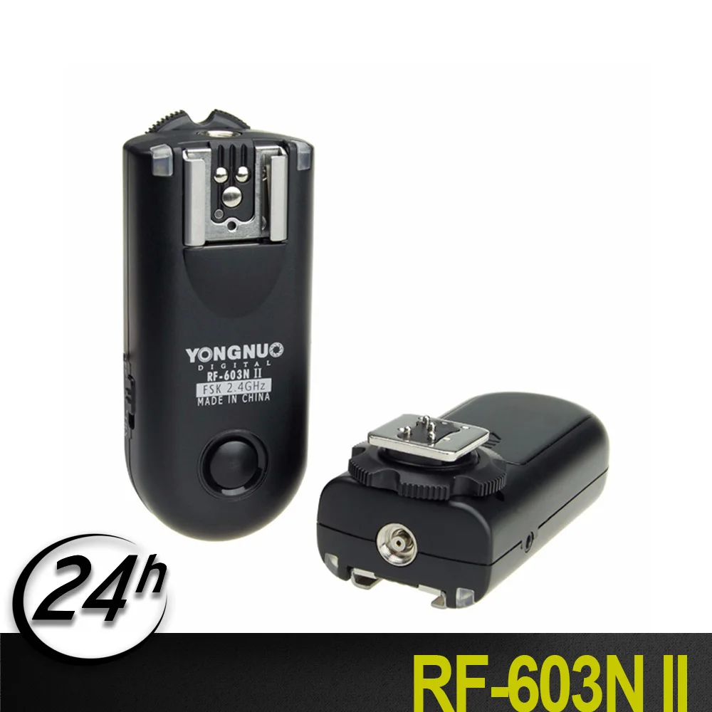 Yongnuo триггер вспышки RF 603II N RF603N N1 N3 ii 603 2 трансивера для NIKON D90 D600 D7100 D7000 D5100 D500