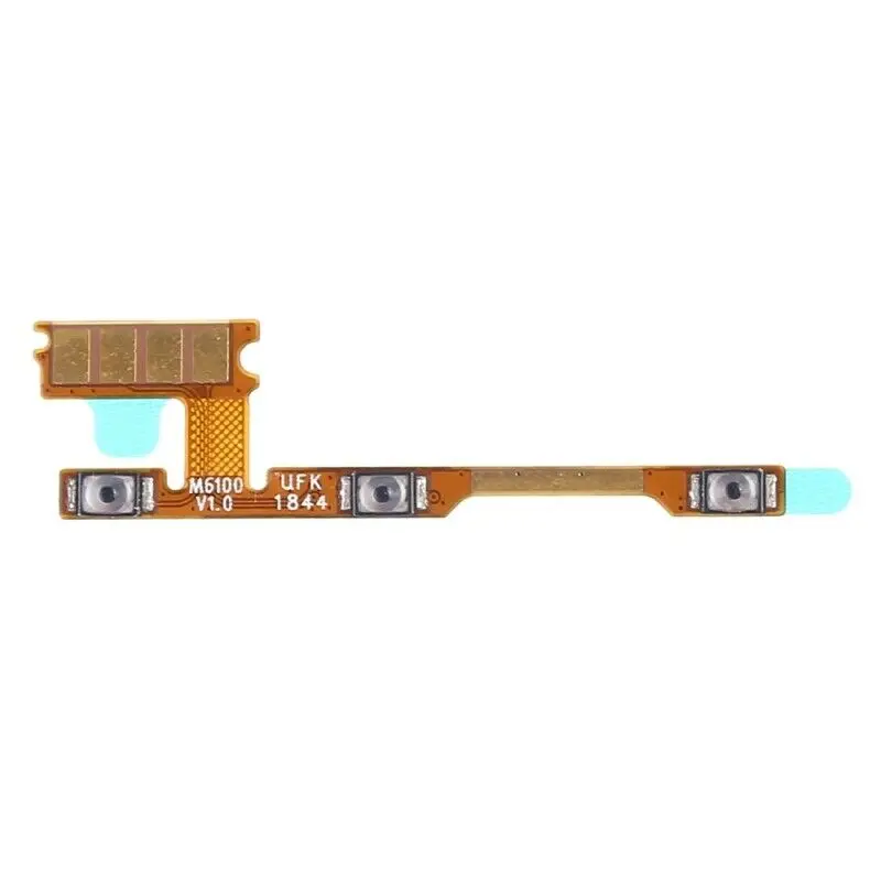 

10Pcs/Lots Power On/Off Volume Buttons Flex Cable For Xiaomi Redmi Note 7 Side Button Replacement Parts