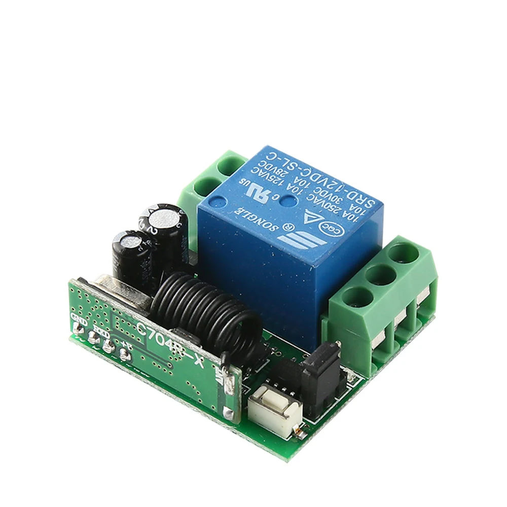1 банда RF DC12V433Mhz беспроводной пульт дистанционного управления переключатель