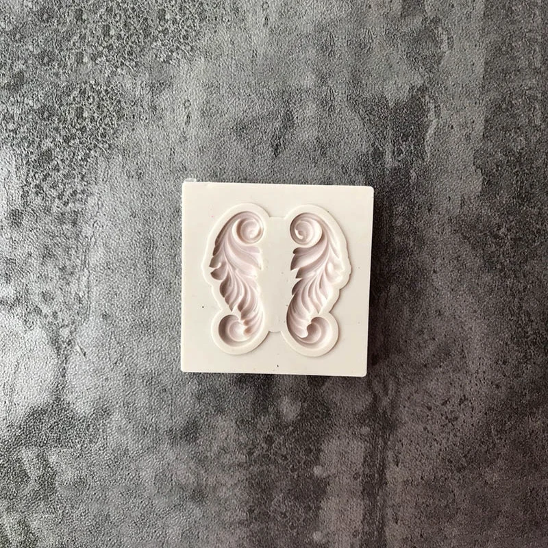 Новинка 2 стиля DIY Sugarcraft кружевная кайма европейская рельефная силиконовая форма