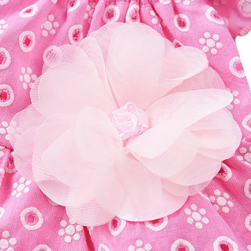 

Dog Tutu Dress Princess Skirt Pet Dog Cat Clothes Bowknot Dress Mascotas Ropa Perros Dog Summer Clothes