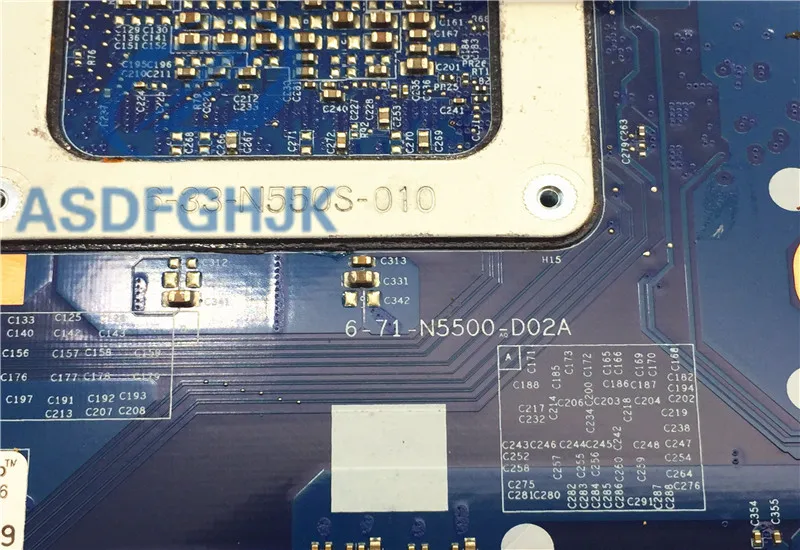 Оптовая продажа материнская плата для ноутбука Raytheon Hasee CLEVO N550RC 6 77 N550RC00 D02A 2C DDR4