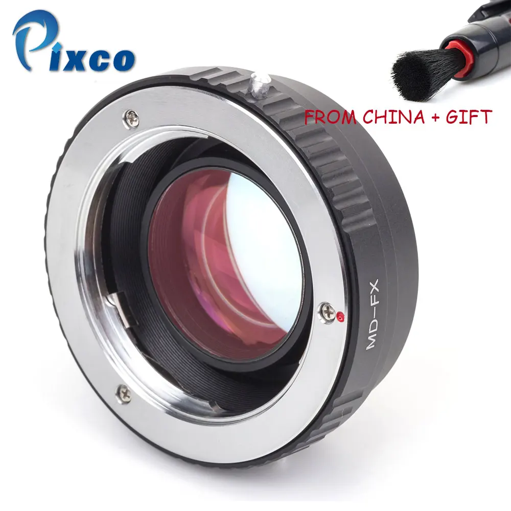 

ADPLO focal reducer speed booster PRO Lens Adapter Suit For Minilta MD Lens to For Fujifilm X Camera