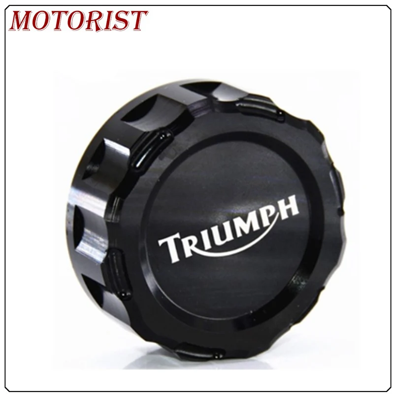 

MOTORIST Motorcycle CNC Cylinder Rear Fuel Brake Fluid Reservoir Cover For Triumph tiger 800 2001-2014/daytona 675 2009-2011