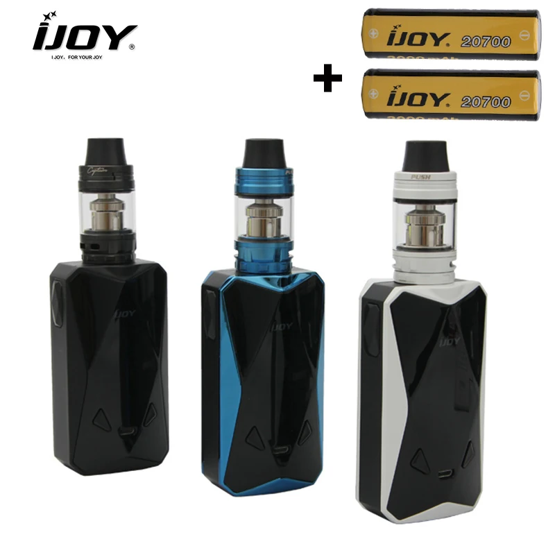 Оригинал Ijoy Diamond PD270 комплект 234 W TC поле Mod с 4 2 мл капитан X3S бак распылитель