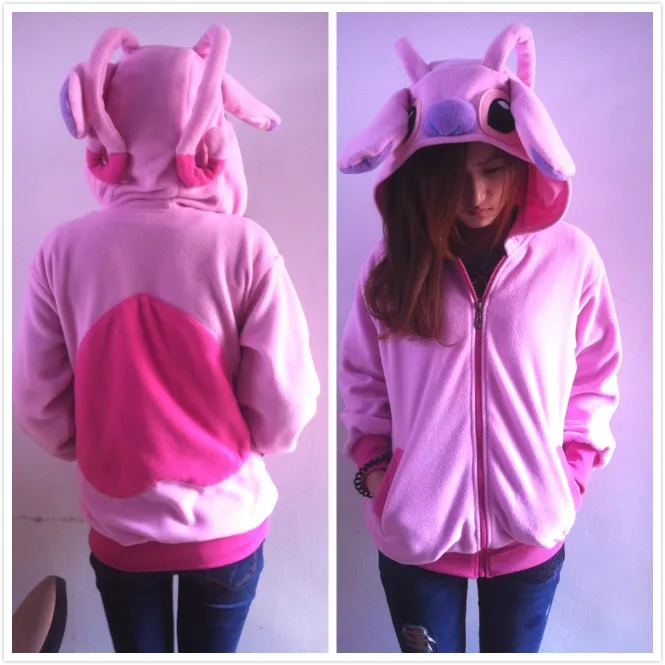 Зимние теплые женские милые Мультяшные забавные аниме животные уши розовый