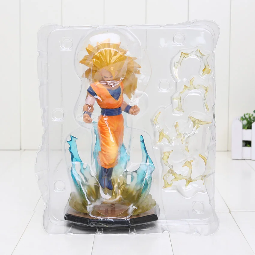 Dragon Ball Z фигурка Вегета Сон Гоку тройной Kaiouken Kamehameha Battle Ver. Игрушка из ПВХ Dragon Ball Z фигурка - Цвет: 1 without box