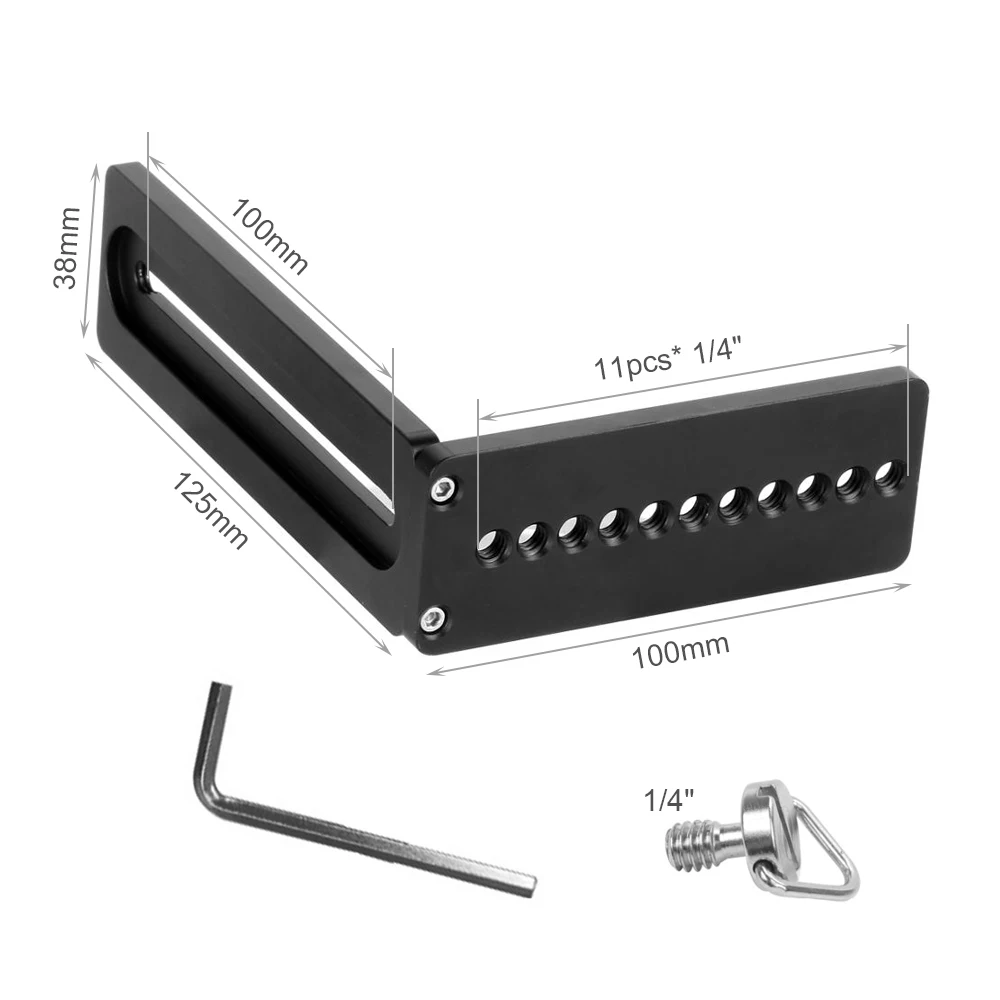 Быстросъемный универсальный вертикальный L-образный кронштейн держатель для Canon