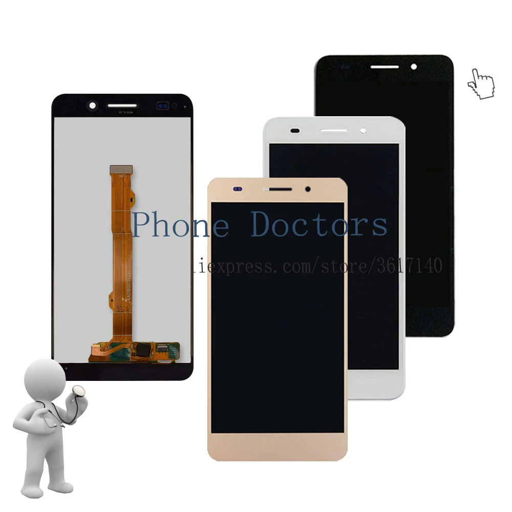 

5.5'' New Full LCD DIsplay+Touch Screen Digitizer Assembly For Huawei Honor Y6II Y6 II CAM-L23 CAM-L03 CAM-L21 CAM-AL00 Tracking
