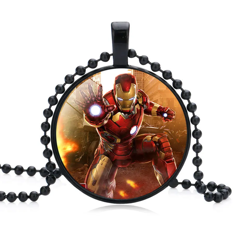 Новые ожерелья с подвеской в виде Железного человека Мстителей супергероя