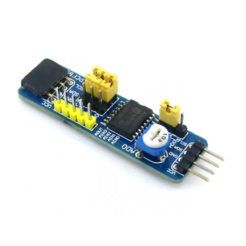 PCF8591 AD DA Совета модуль 8-бит/D/A с I2C разъем регулируемый резистор аналоговый