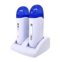 two seat wax machine warmer wax heater spa hand epilator feet paraffin wax rechargeable machine body depilatory hair