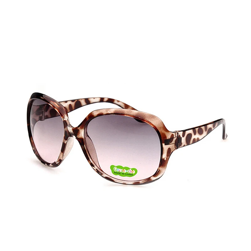 Лидер продаж брендовые солнечные очки для детей девочек большая оправа детские