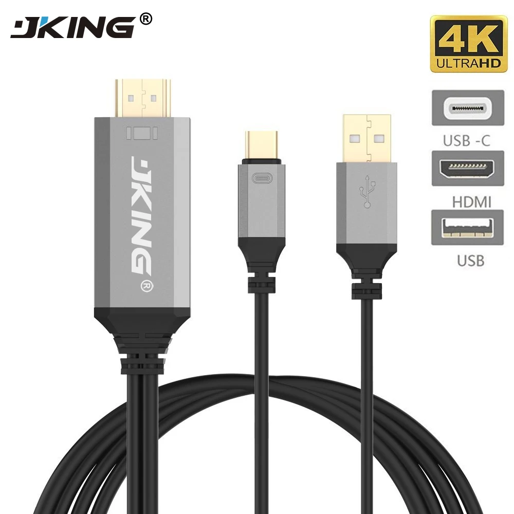 Ultra HD 1080P USB 3.1 Type C to HDMI 4k Charging HDTV Video Cable Adapter Type-c Converter For macbook Samsung S8 |