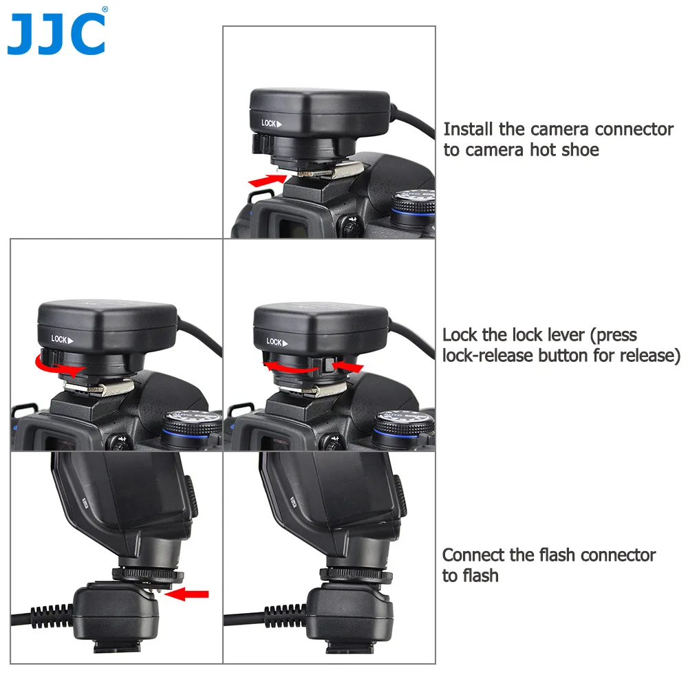 JJC 1,3 m ttl выключение камеры вспышки шнуры Горячий башмак Синхронизация удаленный светильник кабель фокусировки для Nikon серии D DSLR Speedlites SB-5000/SB-800