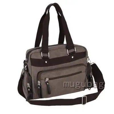 Large Capacity Thick Leisure Portable Fashion Canvas Bag Single Shoulder Crossbody Men And Women Travel | Багаж и сумки