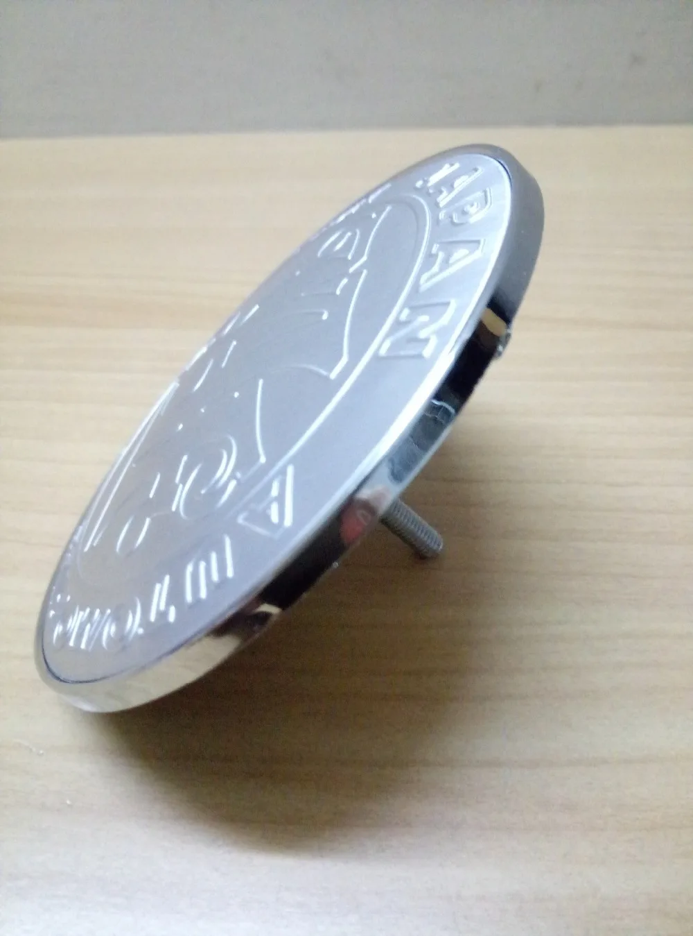 Автомобильный Стильный Матовый Серебряный JDM JAF передний значок для гриля