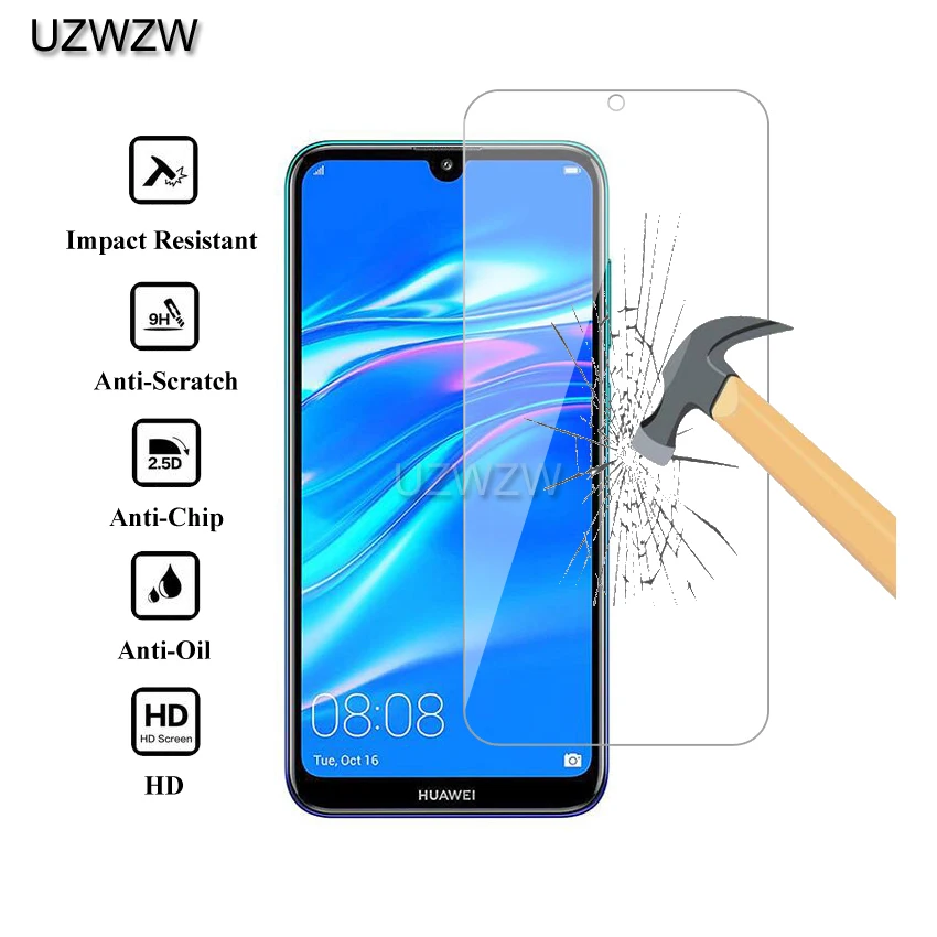 2.5D HD закаленное стекло для huawei Y7 Prime/Y7 Pro/Y7 защита экрана Защитное стекло для huawei Y7 стекло