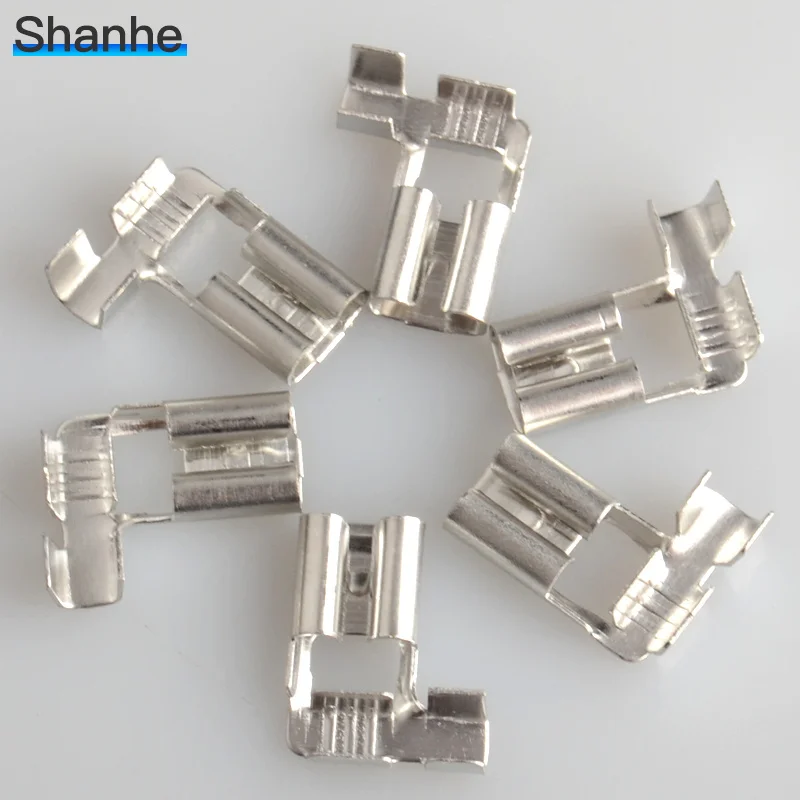 50 шт. обжимной клеммный разъем типа флага|crimp terminal spade connector|crimp spadespade connector |