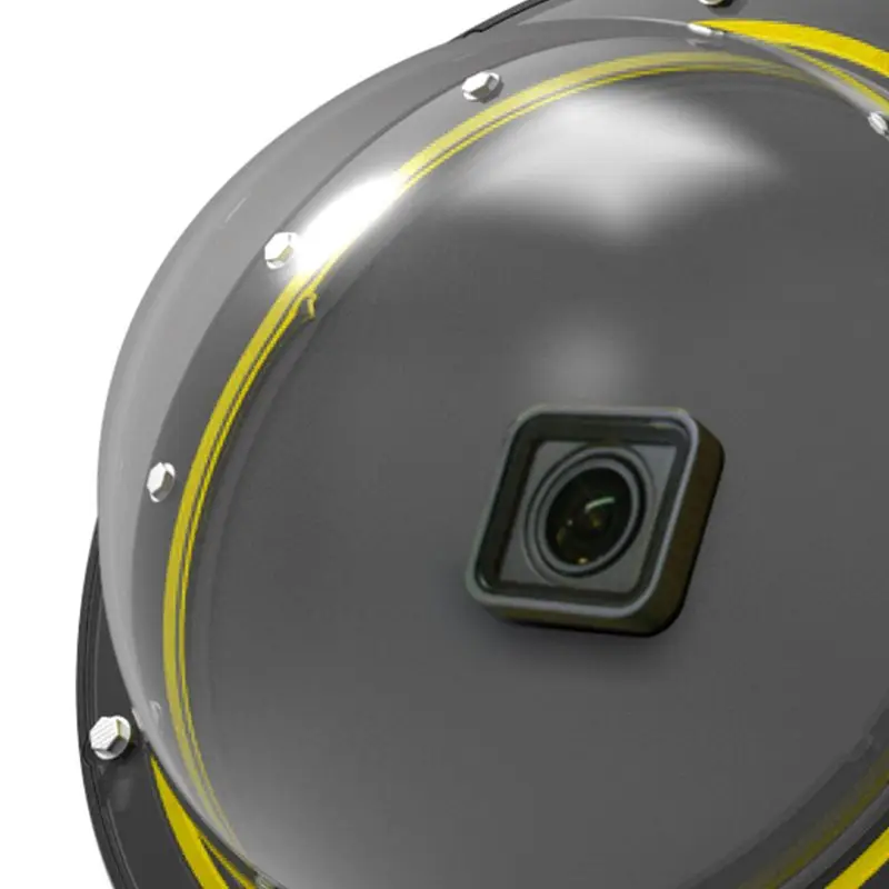 Продажа 1 компл. Купольный объектив для подводного погружения водонепроницаемый чехол Защитный чехол для Gopro Hero 7/6/5/4/3 аксессуары для экшн-камер