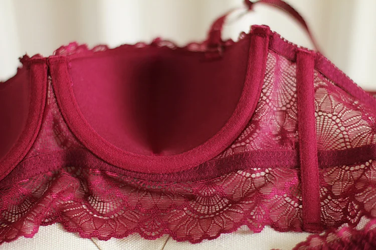 Модный женский комплект нижнего белья с одним бюстгальтером и чашкой